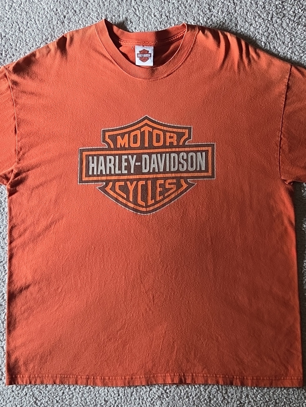 VTG Y2K Harley Davidson Biker North Little Rock Graphic Short Sleeve T-shirt